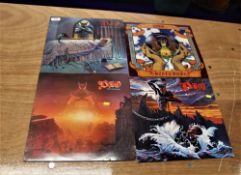 A lot of four albums by Dio