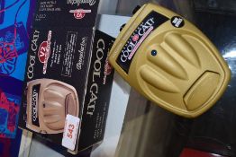 A Danelectro Cool Cat, V2 Transparent overdrive pedal, true bypass (tested working, includes 9v