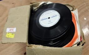 A box of mixed 45's