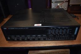 A music studio or professional InterM PA- 2000A Public address amplifier