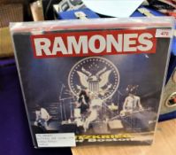 A lot of three Ramones bootlegs.