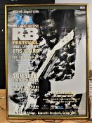 A vintage poster for Colne blues festival.