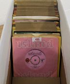A lot 1960s original singles. approx 60