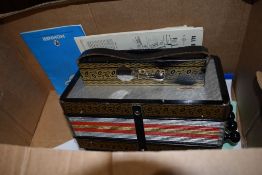 A Hohner Melodeon, Bell label, serial number 16367