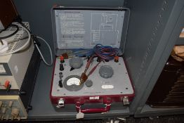 A Croyden precision instrument Kelvin Bridge Ohmeter no. 26493