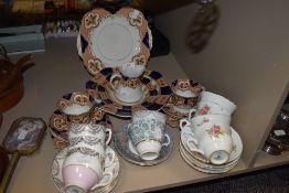 A mixed lot of ceramics amongst which is an assortment of Carlisle ware including bowls, cups and