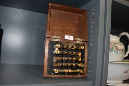An early electronic current resistance tester