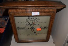 A vintage Short and Mason wall mounted barometer.