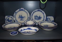 A selection of table wares by Royal Doulton in the Norfolk design