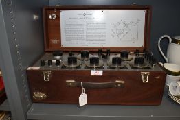 A vintage PYE Portable Wheatstone bridge electrical test device