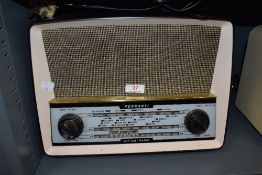 A Ferranti U1003A valve radio
