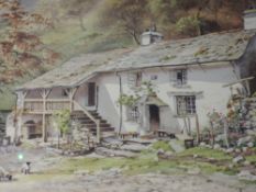 A Ltd Ed print, after Judy Boyes, Spinning Gallery, Tiberthwaite, signed and numbered 584/850, 26