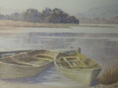 A watercolour, Colin Whittle, Early Morning Grasmere, signed and attributed verso, 36 x 52cm, framed