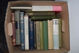 Specialist Botany and Ecology. A carton. Includes; Robinson - Soils. London: 1937, 2nd edition;