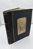 A late 19th century scrapbook/album concerning the art collection of Robert C. Hall, esq. The