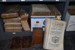 Antiquarian Odd Volumes. A large selection, includes; Francisco Turrettino - Institutio Theologiae