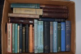 Science. Physics and related. Includes; Thirring, J. H. - The Ideas of Einstein's Theory. London: