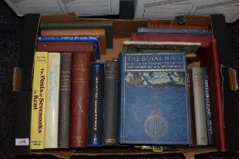 Miscellaneous. A large carton. Includes; Art and Antiques; Sporting; Folio Society; etc. (30)