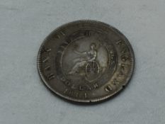 A Bank of England George III 1804 Silver Dollar/5 Shilling
