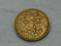 A 1903 Edward VII Gold Sovereign