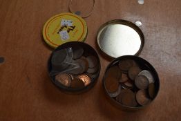 A small collection of GB Coins including Silver