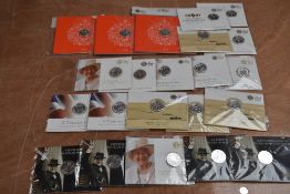 A collection of 22 UK Fine Silver 20 Pound Coins, 2014 Outbreak of WW1 x4, 2015 Longest Reigning