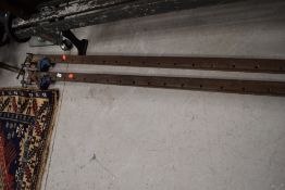 A pair of builders clamps
