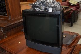 A vintage Bang and Olufsen CRT TV etc