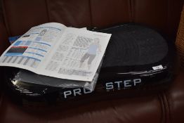 A Pro Step mini vibrator exercise plate