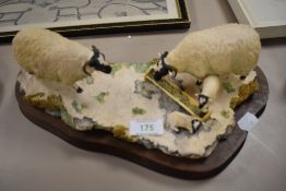 A Border Fine Arts study, Early Lambs Late Snow, 113