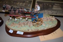 A Border Fine Arts limited edition study, Rowing Up, standard edition, B0598A 476/950 with