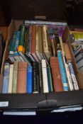 A selection of vintage volumes and literature including clock watches and furniture interest