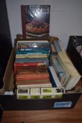 A selection of vintage volumes and literature including cookery baking and kitchen interest