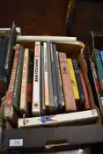 A selection of vintage volumes and literature including childrens stories and Rupert bear