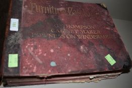An early catalogue of local interest for Cabinet and furniture makers G. Thompson Bowness