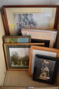 A selection of prints and photographic prints