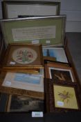 A selection of prints including Devonshire interest