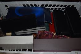 A selection of empty pen cases including Conway Stewart, Parker and more.