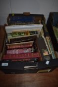 A selection of vintage volumes and literature including Jack the Ripper interest