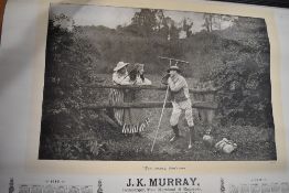 Two local interest advertising calendars for J.K Murray of Kendal dated 1910 and 1914.