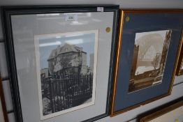 Two photographic prints.