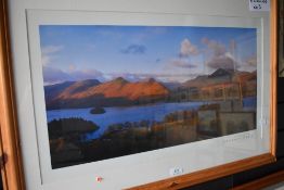 A photographic print of Derwent water by Alastair Lee
