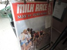 A 1984 milk race poster.