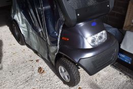 An as new TGA Breeze S4 Mobility scooter with heavy duty battery and all terrain spec, full fitted