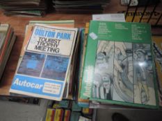 A selection of workshop manuals including Austin 1100,99 and 110,Dolomite, Vauxhall, Astra opal plus