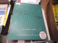 A large selection of Jaguar,Daimler and similar ephemera