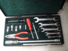 A Jaguar XJ tool kit.