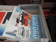 An interesting collection of commercial vehicle pamphlets including Bedford TK and a M.A.N diesel
