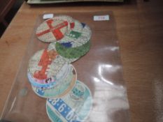 A selection of vintage Tax Discs including good set of 20's and 30's issues