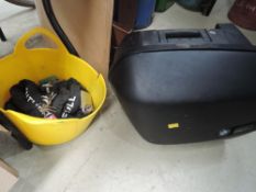 A BMW motorcycle case and similar lock